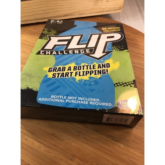 Hasbro Gaming Flip Challenge: 40 Awesome Challenges 2017 Game ages 7+ New sealed - Picture 6 of 6